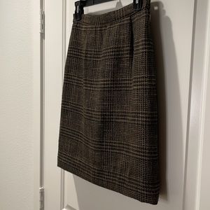 Pencil skirt.